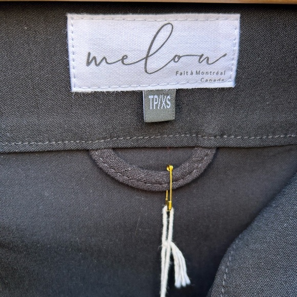 Melow by Melissa Bolduc Isabeau Assymetric Jacket, BNWT, size XS - Picture 13 of 14